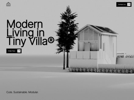 Tiny Villa 3D Website